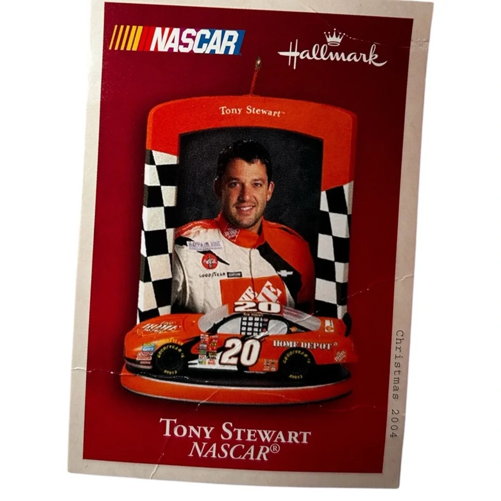 2004 Nascar Home Depot Tony Stewart Holiday Keepsake Ornament #20
